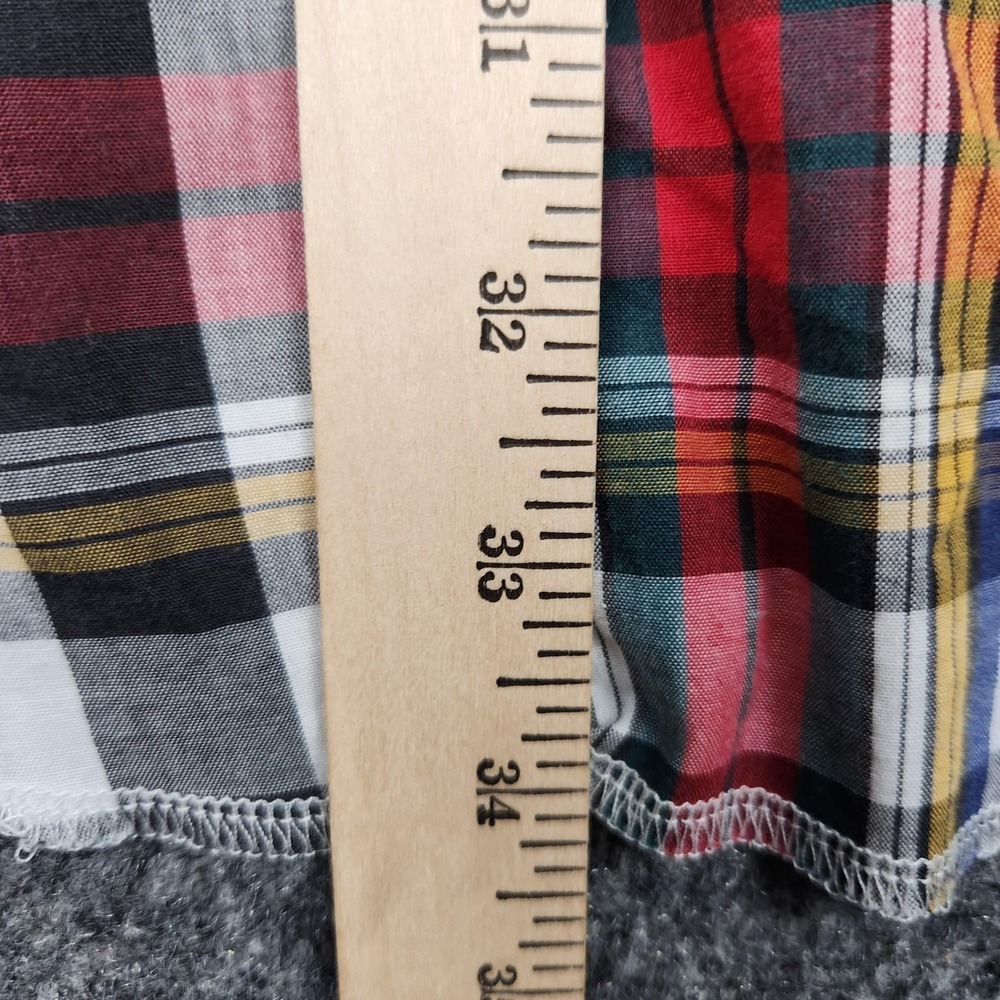 Wrangler Shirt Mens 2XL Multicolor Plaid Western Pearl Snap Cowboy Long Sleeve - Picture 6 of 7